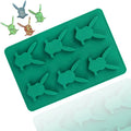 114 Silicone Chocolate Mold 6 Hole Rabbit Head Shape Silicone Ice Cube Silicone Resin Mold Bpa Free Siy Soap Sample Mold
