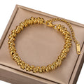 Aretas 2023 Chunky Chain Bead Bracelet Unique Women's Men's Jewelry Gold Plated 18K Stainless Steel Featuring Diamond Pearl Main