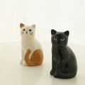 Cute Ceramic Cat Vase Cartoon Kitty-Shaped Flower Vase for Home Decoration MegaBDM