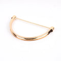 Gold Metal Bag Handle Hardware Accessories Handbag Metal Handle