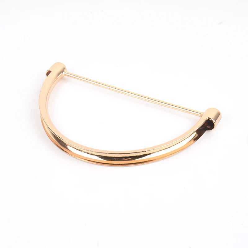 Gold Metal Bag Handle Hardware Accessories Handbag Metal Handle