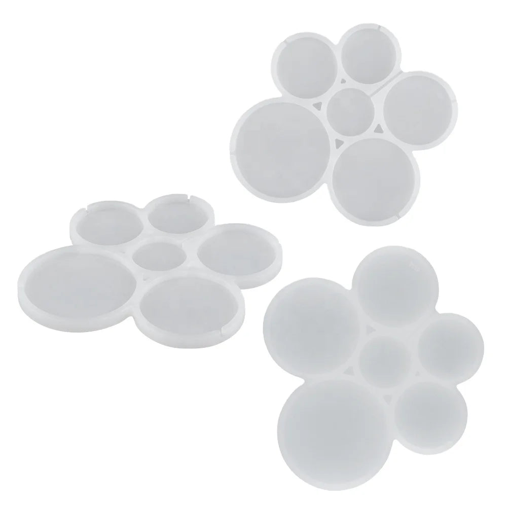 Various Round Lollipop Silicone Mold Chocolate Candy Cake Moulds for Birthday Cake Decorating Tool Baking Accessories