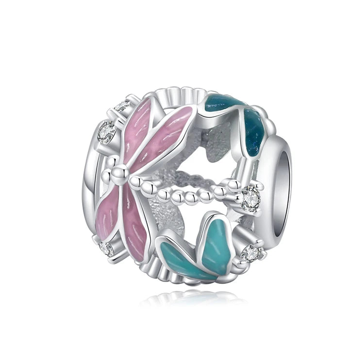 High Quality 925 Sterling Silver Zircon Fashion Design Custom Logo Animal Shape Charm Pendant for Necklace Gift