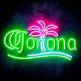Custom UV Printed LED Neon Sign for Store Decoration Personalized Palm Tree Light Shop Whole Sale for Park Led Neon Sign Custom
