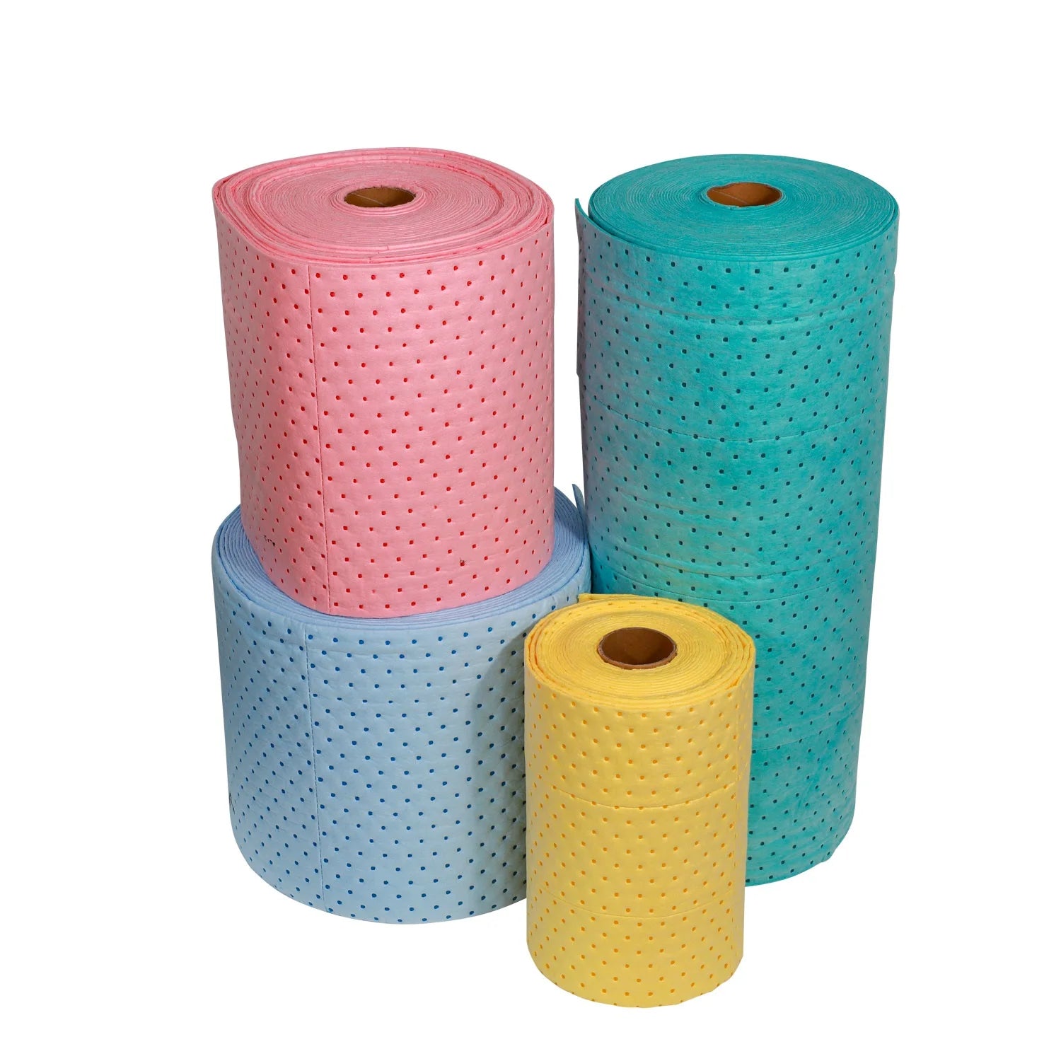 Oilspillpro OOA-R0250 China Eco-Friendly 3mm Mid-Weight Oil Absorbent Roll Anti-Leaking PP Material Industrial Wharf Pad/Bag