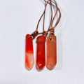 Huiying Popular agate necklace gemstone carnelian pendants Jewelry