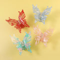Midairy Large Multicolor Butterfly Wholesale  Acetate Hair Claw Clip Haarklammer 10cm 4384