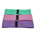 Hot-sell Resistance Bands for Legs and Butt Non Slip Elastic Hip Circle Booty Bands 3 Levels Exercise Bands Set