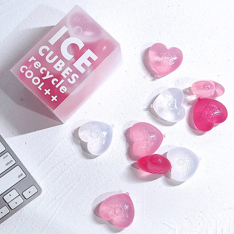 Reusable Ice Cubes for Drinks Chills Drinks Without Diluting Them Made From Plastic Refreezable Washable Quick 15pcs/set