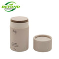 Eco Friendly 2 Oz Solid Perfume Deodorant Stick Push up Luxury Round Paper Box Oval Shaped Lip Balm Tubes Container