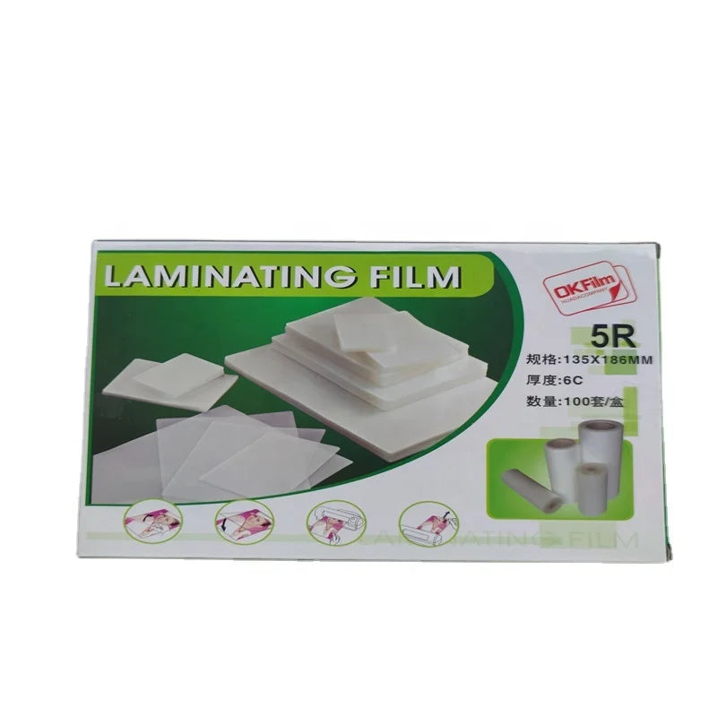 Laminating Film Sheet From 60mic to 250 Micron Lamination Pouches for Laminated Photo Paper