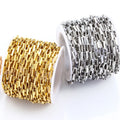 Wholesale 18K PVD Plated Stainless Steel Chains DIY Jewelry Supplies for  Necklaces & Bracelets Jewelry Accessories