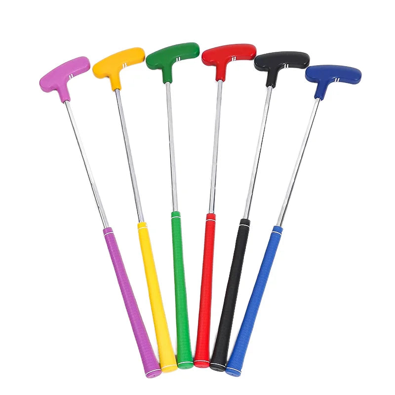 Colorful Kids Golf Putters: Multi-Gauge Mini Golf Clubs for Play & Learning Mini Golf Putter