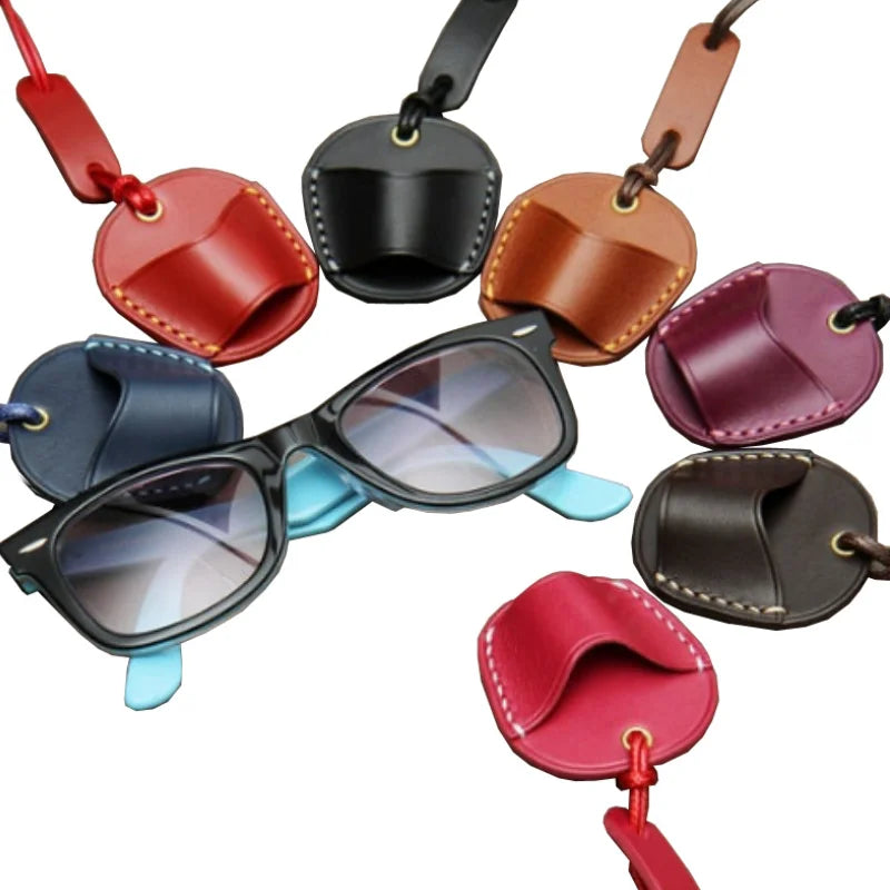 PU Leather Glasses Lanyard Sunglasses Holder Necklace Reading Glasses Holder Necklace Chain Strap