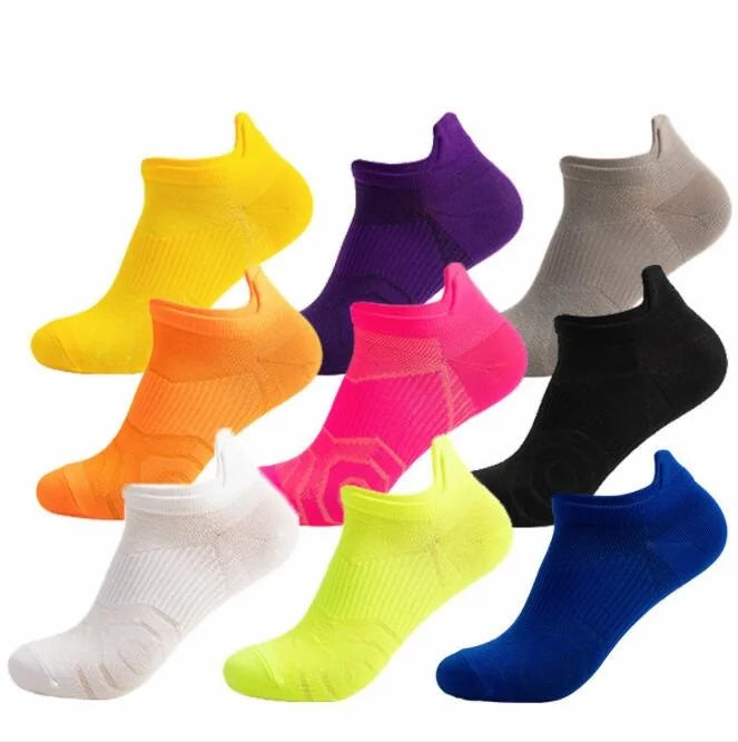 2026 Bulk Unisex Ankle Sport Socks Summer Outdoor Running Fitness Man Woman Wear Thin Quick Drying Plain