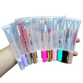 GST 2275 Custom Printed Soft Plastic Cosmetic Squeeze Tube 3ml 10ml 20ml Empty Lip Balm Liquid Lipstick Gloss with Screw Cap