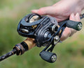 TSW 300 Carbon Fiber Baitcasting Reel Line Counter Saltwater 15KG Drag Power Lightweight Baitcast Jigging Fishing Reel