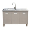 304/201 Stainless Steel Sink Cabinet Locker Sink Kitchen Sink Whole Cabinet