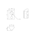 China Supplier 5046 5047 Rohs  Oem Odm Nickel Plated M4 M5 Roll-in T-Nuts with Ball Spring for OB20 Aluminium Profile 20*20mm