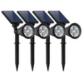 New Spotlight 2024 Garden Led Spot Light Lantern Solar Spotlights for Outdoor Lifepo4