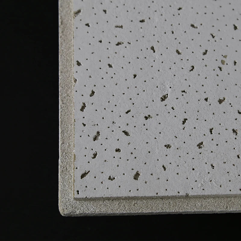 Modern Fireproof Sports Venues Mineral Fiber Acoustic Ceiling Board Heat Insulation Kente Brand 5 Year Warranty Tegular Edge for