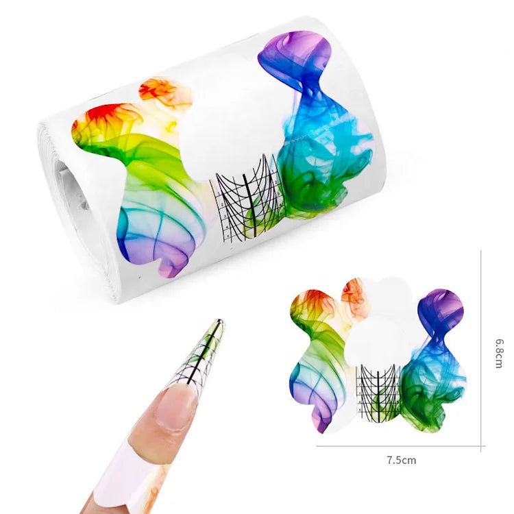 Custom Nail Form Product Nail Sticker Form Quality Nail Forms