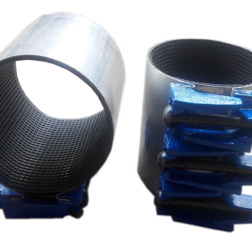 Galvanized Pipe Repair Clamp Stainless Steel Pipe Band Clamps for Pipeline Connection