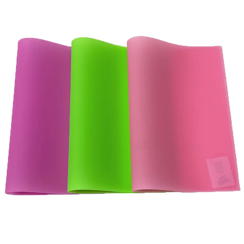 2024 New Products Oil-proof Colored Jelly PVC Film for Making Placemats and Phone Cases PVC Film