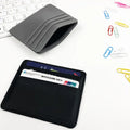 Wallet Credit Card Holder With Large Capacity and Multi Slot Women's Small and Exquisite PU Leather Card Bags
