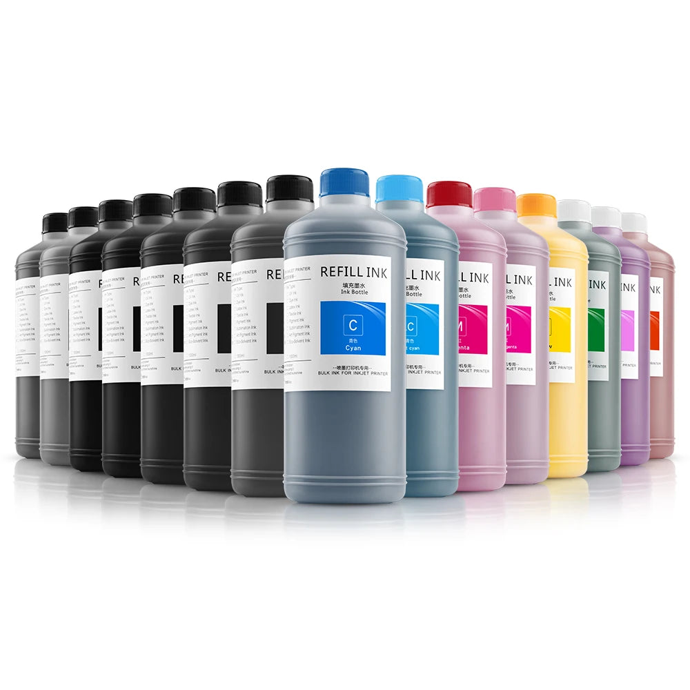 Ocbestjet 1000ML 11-Color Wide Page Pigment for Ink for EPSON SC-P10000 P20000 P10080 P20080 P10070 P20070 P700 P708 Printer Mod
