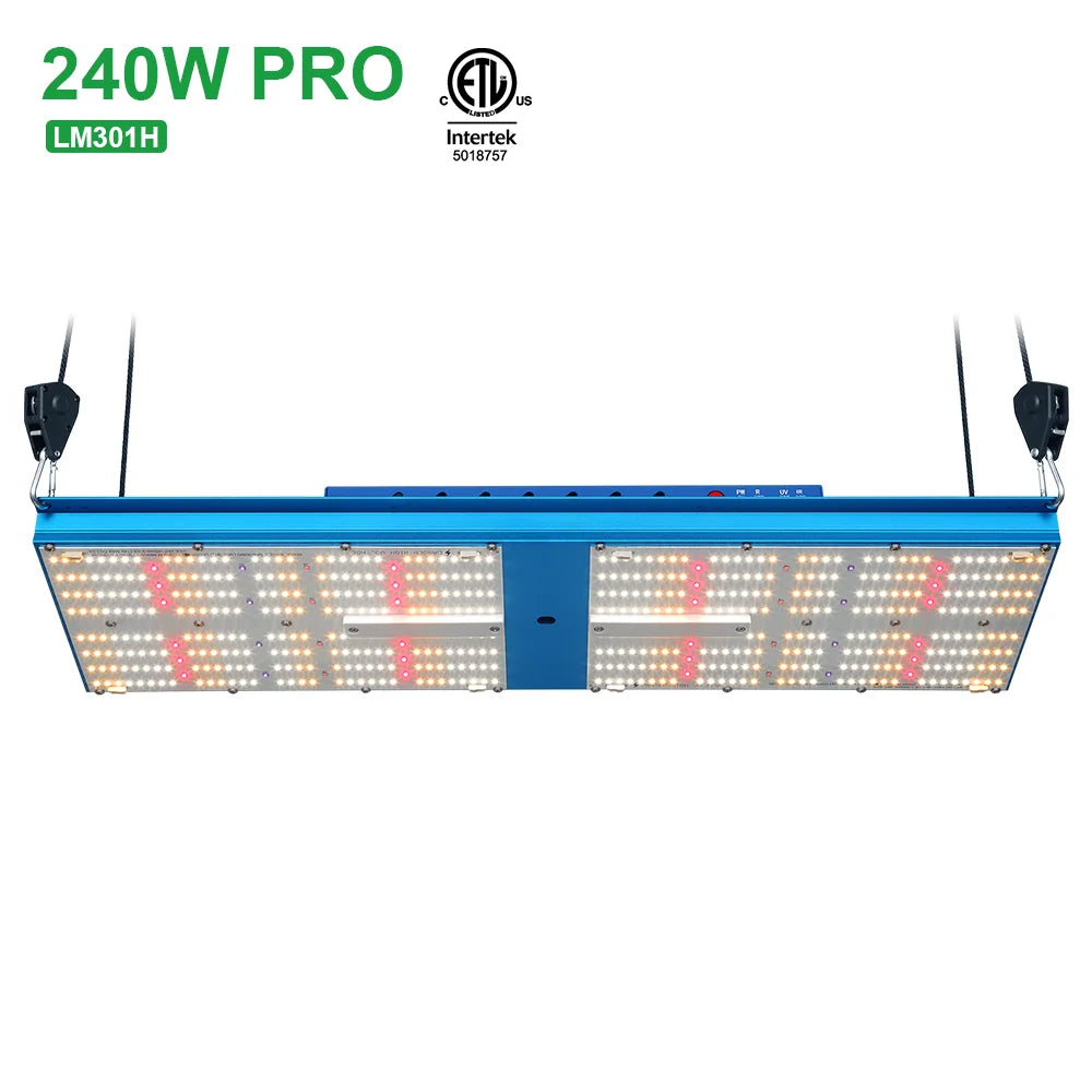 BAVAGREEN 2024 Advanced Customs 240W Samsung Lm301H Oslon Red Ir Uv  Bule Heatsink Indoor LED Grow Plants Light