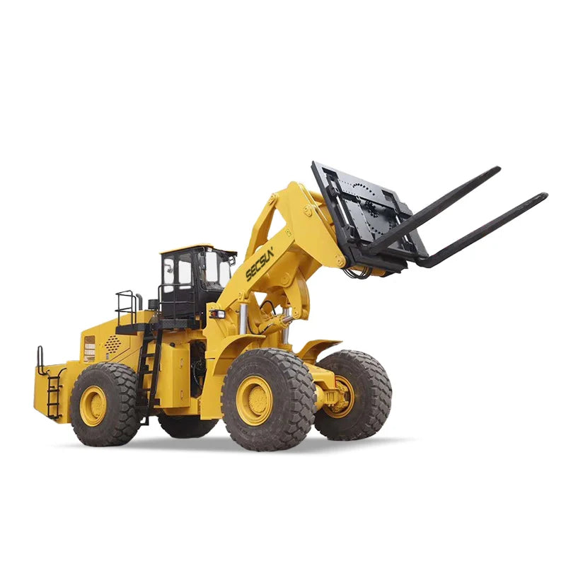 Secsun 40 TON Telescopic Handler Forklift Loader Telescopic Boom Forklift Diesel Engine Container Rotator Forklift Loader