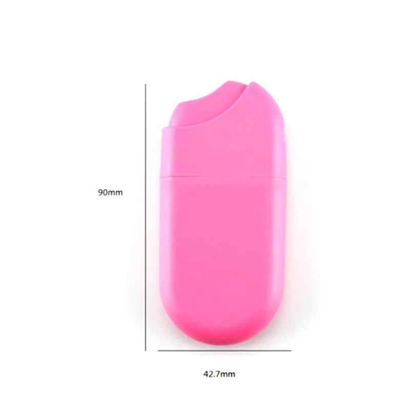 10ml 15ml Pink Yellow Credit Perfume Atomizer Plastic Pocke Sprayer Name Card Shape Sprayer Bottle Empty Card Perfume Bottle