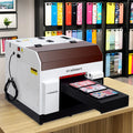 Erasmart L800 Head Flatbed Uv Impresoradigital Phone Case Printer Golf Ball Logo Printing Machine A4 Uv Printer