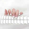 2026 New UV/LED Semi-Cured Gel Nail Wraps Custom Nail Wrap Printing 3D DIY Application Waterproof Autumn Heart