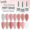 Lehchis New Arrival Soak Off Oem Price Base Coat Factory Price Private Label Easy FRENCH Nude Rubber Base Coat