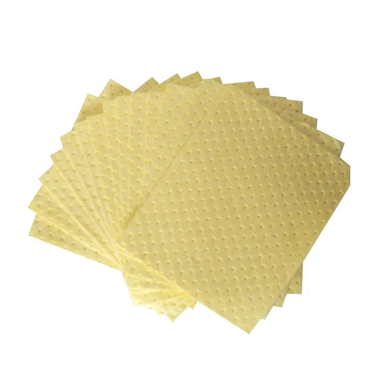 Faster Absorbing Polypropylene Pads for Cleaning up Chemicals