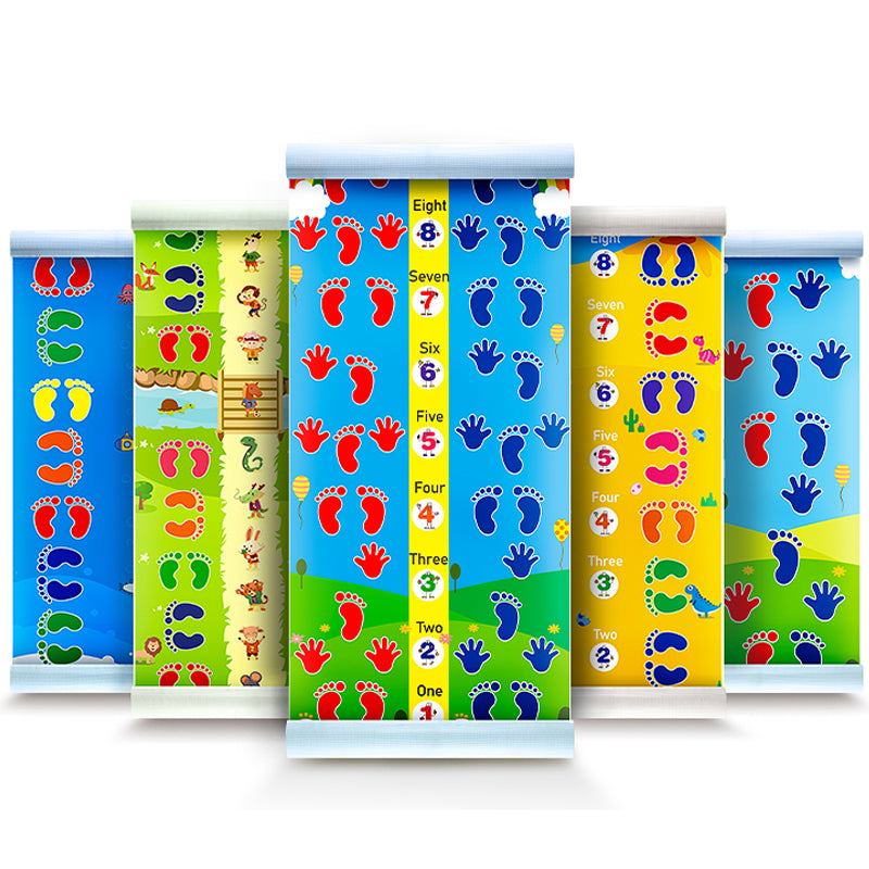 Unisex Outdoor Fun Sports Mats Digital Cloth Jumping Lattice for Children Stylish Indoor/Outdoor Toys