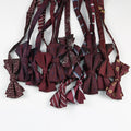 Hot Selling Cheap Fashion Pretty Bow Tie Wedding Compere Party Polyester Dark Red Bulk Bow Ties Bowties for Men 2025