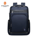 Arctic Hunter Business Style Men's Waterproof Anti-Theft Laptop Backpack USB Charging Port Microfiber Synthetic Leather Travel