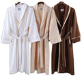 Wholesale Luxury Hotel Super Soft Luxury 5 Star Hotel 100% Waffle Cotton Terry Bathrobe Luxury Spa Hotel Robe
