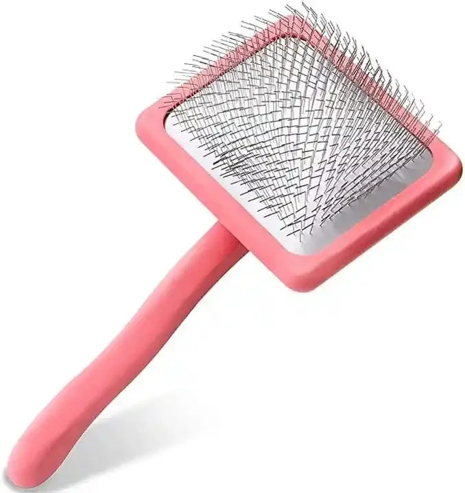 2024 New Pet Supplies Dog Cat Brush Wood Dog Grooming Brush 2.5cm Long Needle Slicker Brush for Dogs