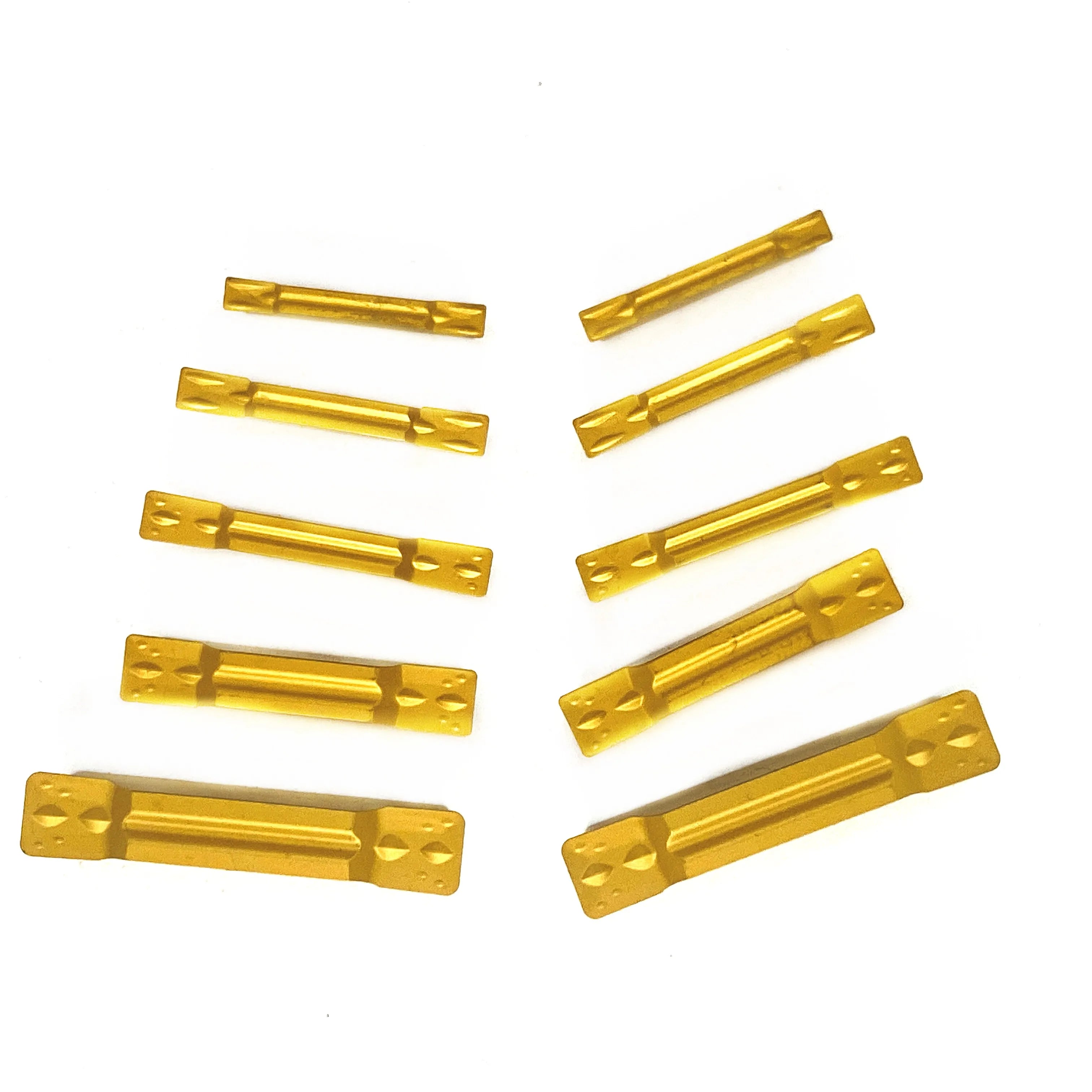 IRON ROOT CNC Tungsten Carbide LF9018 Lathe Tool MGMN Grooving Inserts for Steel CVD Coating HRC40 Hardness OEM Customizable