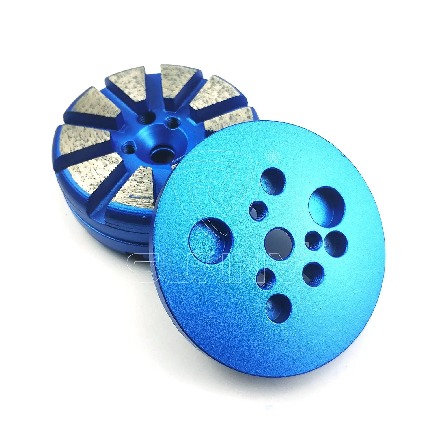 Wholesale Price 8mm Thickness 3 Inch Grinding Tools 30# Customized Grit Metal Diamond Grinding Wheel for Floor Grinder