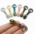 Meetee XP083 5# Nylon Zipper Slider Bag  Garment Puller Closures  Kit  Hardware  Accessories Pull for Nylon Zippers