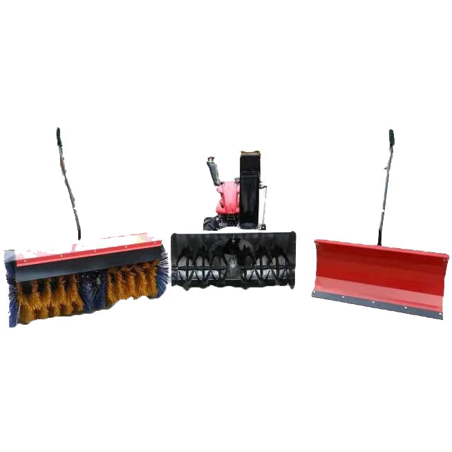 Snow Road Cleaning Hand Control Gas Snow Sweeper for Sale