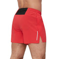 Men's Casual Summer Sports Shorts Elastic Waist Drawstring with Pockets Solid Color Board Shorts Mid Waist Plain Dyed