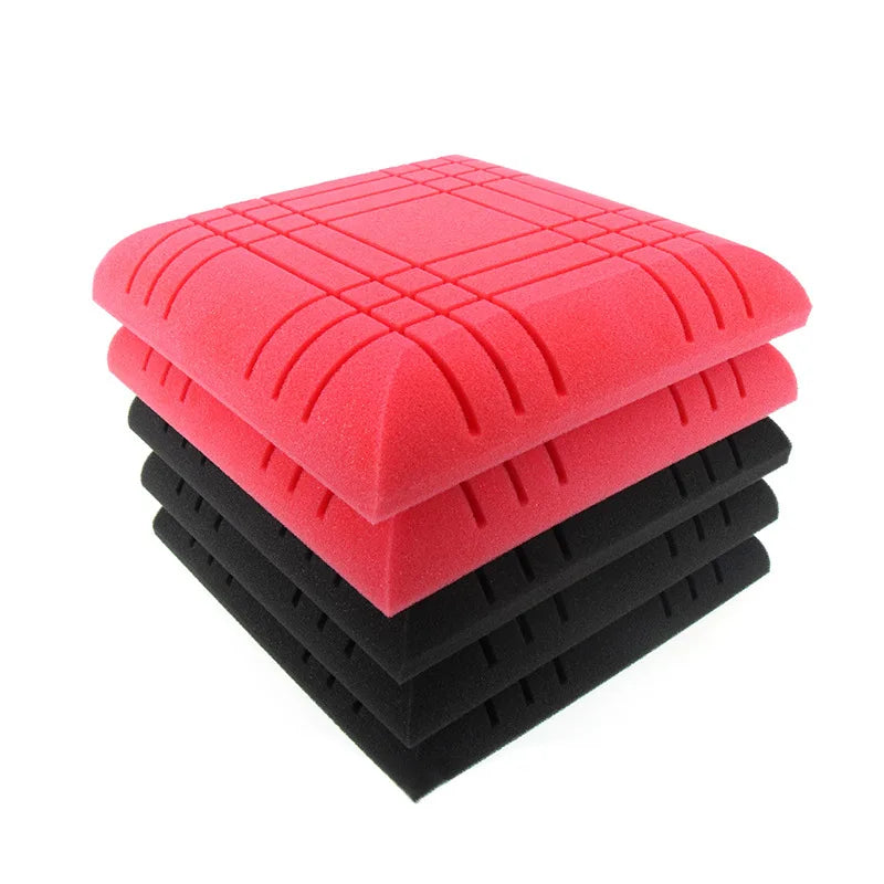 Woxin 12"x 12" Eco-Friendly Soundproof Foam Studio Equipment Wall Sound Insulation Acoustic Panels