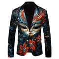 Novelty Casual Men Blazer Jacquard Fabric Latest Design Suit Jackets With Button Closure Pants Hommes Costumes