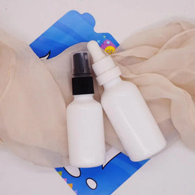 30ml Frosted White Glass Dropper Bottle for Essential Oil